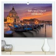 Sehnsuchtsort Venedig (hochwertiger Premium Wandkalender 2024 DIN A2 quer), Kunstdruck in Hochglanz