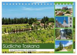 Südliche Toskana (Tischkalender 2024 DIN A5 quer), CALVENDO Monatskalender
