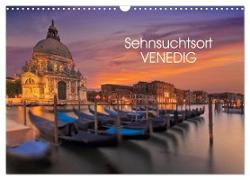 Sehnsuchtsort Venedig (Wandkalender 2024 DIN A3 quer), CALVENDO Monatskalender