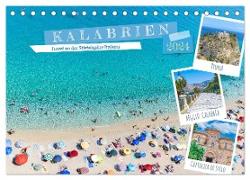 Kalabrien - Juwel an der Stiefelspitze Italiens (Tischkalender 2024 DIN A5 quer), CALVENDO Monatskalender
