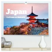 Japan - Traditionen und Modernität (hochwertiger Premium Wandkalender 2024 DIN A2 quer), Kunstdruck in Hochglanz
