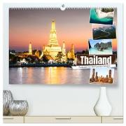 Thailand - Postkarten aus dem Land des Lächelns (hochwertiger Premium Wandkalender 2024 DIN A2 quer), Kunstdruck in Hochglanz