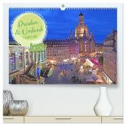 Dresden Terminplaner (hochwertiger Premium Wandkalender 2024 DIN A2 quer), Kunstdruck in Hochglanz