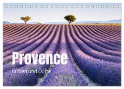 Provence - Farben und Düfte (Tischkalender 2024 DIN A5 quer), CALVENDO Monatskalender