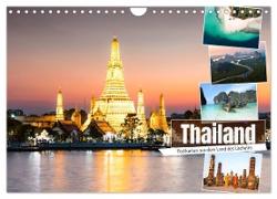 Thailand - Postkarten aus dem Land des Lächelns (Wandkalender 2024 DIN A4 quer), CALVENDO Monatskalender