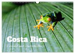 Costa Rica - Tierwelt und Landschaften (Wandkalender 2024 DIN A3 quer), CALVENDO Monatskalender