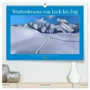 Winterdreams von Lech bis Zug (hochwertiger Premium Wandkalender 2024 DIN A2 quer), Kunstdruck in Hochglanz
