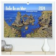 Belle Ile en Mer - Ein bretonisches Paradies (hochwertiger Premium Wandkalender 2024 DIN A2 quer), Kunstdruck in Hochglanz
