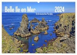 Belle Ile en Mer - Ein bretonisches Paradies (Wandkalender 2024 DIN A2 quer), CALVENDO Monatskalender