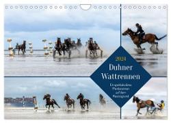 Duhner Wattrennen (Wandkalender 2024 DIN A4 quer), CALVENDO Monatskalender