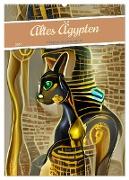 Altes Ägypten - Computerträume aus der KI (Wandkalender 2024 DIN A2 hoch), CALVENDO Monatskalender