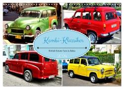 Kombi-Klassiker - British Estate Cars in Kuba (Wandkalender 2024 DIN A3 quer), CALVENDO Monatskalender