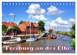 Freiburg an der Elbe (Tischkalender 2024 DIN A5 quer), CALVENDO Monatskalender