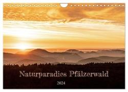 Naturparadies Pfälzerwald (Wandkalender 2024 DIN A4 quer), CALVENDO Monatskalender