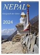 Nepal- Königreich der Götter (Wandkalender 2024 DIN A3 hoch), CALVENDO Monatskalender