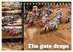 The gate drops - get ready for the race and do your your best (Tischkalender 2024 DIN A5 quer), CALVENDO Monatskalender