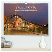 Polen - Städte, Landschaften, Schlösser (hochwertiger Premium Wandkalender 2024 DIN A2 quer), Kunstdruck in Hochglanz