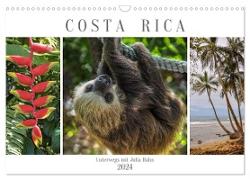 Costa Rica - unterwegs mit Julia Hahn (Wandkalender 2024 DIN A3 quer), CALVENDO Monatskalender