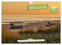 Blåvand - Dänemarks Paradies am Nordseestrand (Wandkalender 2024 DIN A4 quer), CALVENDO Monatskalender