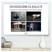 Sinneseindrücke Ballett (hochwertiger Premium Wandkalender 2024 DIN A2 quer), Kunstdruck in Hochglanz