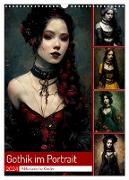 Gothik im Portrait - Viktorianische Kleider (Wandkalender 2024 DIN A3 hoch), CALVENDO Monatskalender