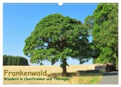 Frankenwald - Wandern in Oberfranken und Thüringen (Wandkalender 2024 DIN A3 quer), CALVENDO Monatskalender