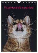 Faszinierende Haustiere (Wandkalender 2024 DIN A4 hoch), CALVENDO Monatskalender