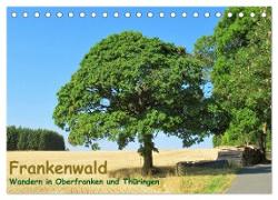 Frankenwald - Wandern in Oberfranken und Thüringen (Tischkalender 2024 DIN A5 quer), CALVENDO Monatskalender