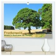 Frankenwald - Wandern in Oberfranken und Thüringen (hochwertiger Premium Wandkalender 2024 DIN A2 quer), Kunstdruck in Hochglanz