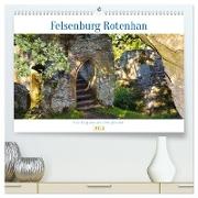 Felsenburg Rotenhan (hochwertiger Premium Wandkalender 2024 DIN A2 quer), Kunstdruck in Hochglanz