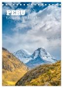 Peru - Einzigartige Landschaften (Tischkalender 2024 DIN A5 hoch), CALVENDO Monatskalender