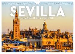 Sevilla - Atemberaubende Architektur (Wandkalender 2024 DIN A4 quer), CALVENDO Monatskalender
