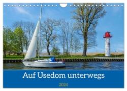 Unterwegs auf Usedom (Wandkalender 2024 DIN A4 quer), CALVENDO Monatskalender