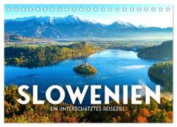Slowenien - Ein unterschätztes Reiseziel. (Tischkalender 2024 DIN A5 quer), CALVENDO Monatskalender