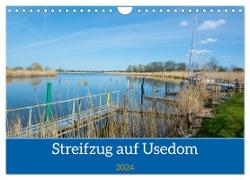 Streifzug auf Usedom (Wandkalender 2024 DIN A4 quer), CALVENDO Monatskalender