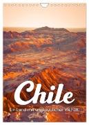 Chile - Ein Land mit unglaublicher Vielfalt. (Wandkalender 2024 DIN A4 hoch), CALVENDO Monatskalender