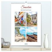 Sansibar - Küstenstadt mit Charme (hochwertiger Premium Wandkalender 2024 DIN A2 hoch), Kunstdruck in Hochglanz