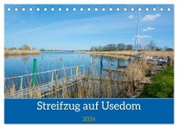 Streifzug auf Usedom (Tischkalender 2024 DIN A5 quer), CALVENDO Monatskalender