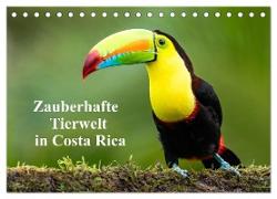 Zauberhaft Tierwelt in Costa Rica (Tischkalender 2024 DIN A5 quer), CALVENDO Monatskalender