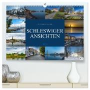 Schleswiger Ansichten (hochwertiger Premium Wandkalender 2024 DIN A2 quer), Kunstdruck in Hochglanz