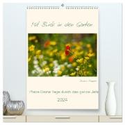 Mit Blick in den Garten (hochwertiger Premium Wandkalender 2024 DIN A2 hoch), Kunstdruck in Hochglanz
