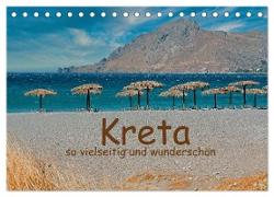 Kreta so vielseitig und wunderschön (Tischkalender 2024 DIN A5 quer), CALVENDO Monatskalender