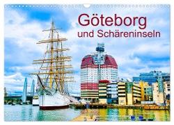 Göteborg und Schäreninseln (Wandkalender 2024 DIN A3 quer), CALVENDO Monatskalender