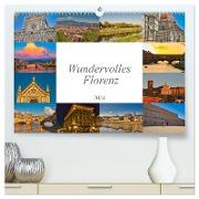 Wundervolles Florenz (hochwertiger Premium Wandkalender 2024 DIN A2 quer), Kunstdruck in Hochglanz