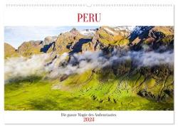 Peru - Magie der Anden (Wandkalender 2024 DIN A2 quer), CALVENDO Monatskalender