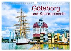 Göteborg und Schäreninseln (Wandkalender 2024 DIN A4 quer), CALVENDO Monatskalender