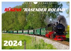 Rügens "rasender Roland" (Wandkalender 2024 DIN A4 quer), CALVENDO Monatskalender