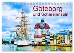Göteborg und Schäreninseln (Tischkalender 2024 DIN A5 quer), CALVENDO Monatskalender