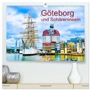 Göteborg und Schäreninseln (hochwertiger Premium Wandkalender 2024 DIN A2 quer), Kunstdruck in Hochglanz