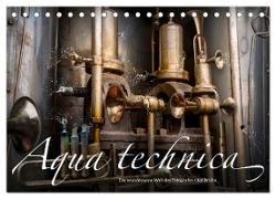 Aqua technica - Die wundersame Welt des Fotografen Olaf Bruhn (Tischkalender 2024 DIN A5 quer), CALVENDO Monatskalender